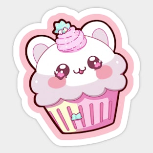 Cupcake Sticker